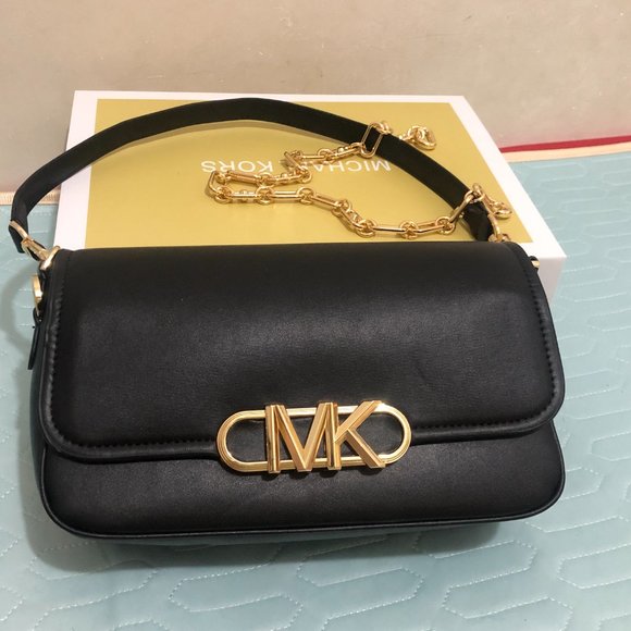 michael kors medium leather chain shoulder bag